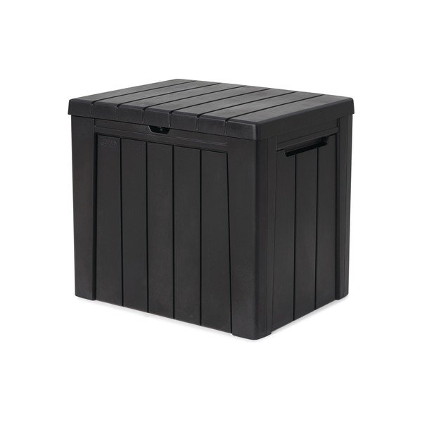Sötétszürke műanyag kerti tárolódoboz Urban – Keter