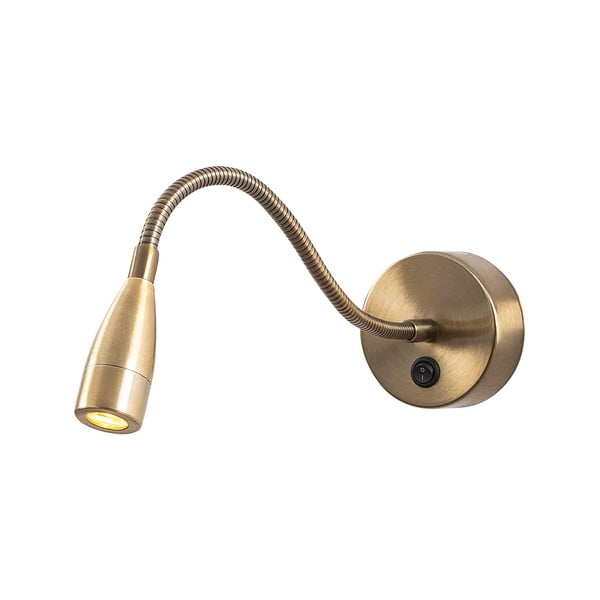 Aranyszínű LED fali lámpa Reading – Opviq lights-image-2