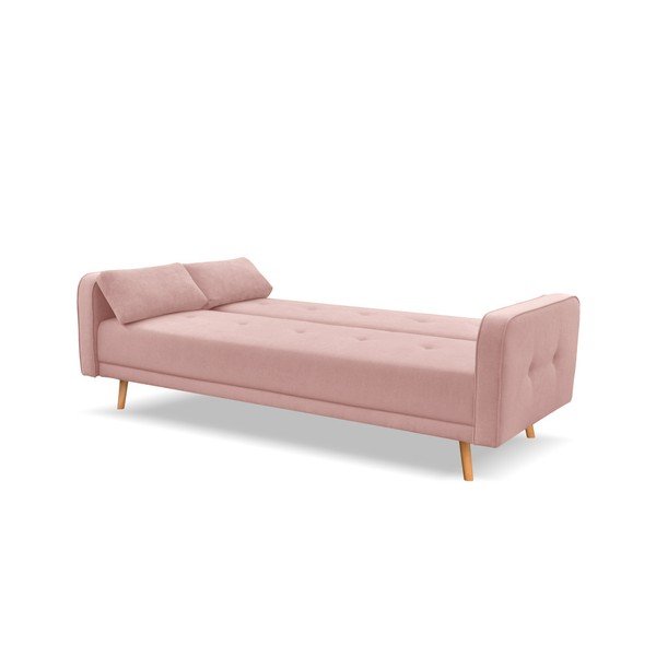 Stuttgart rózsaszín kinyitható kanapé, 212 cm - Cosmopolitan Design-image-2