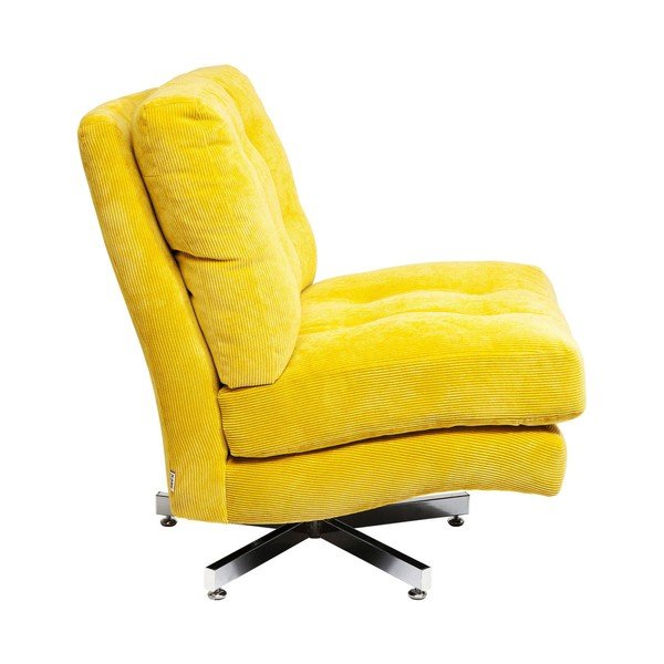 Cinema citromsárga gurulós fotel - Kare Design-image-3