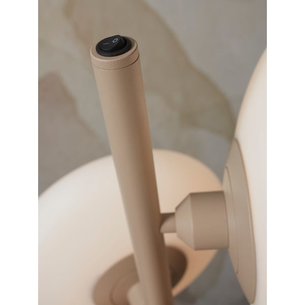 Krémszínű állólámpa üveg búrával (magasság 161 cm) Sapporo – it's about RoMi-image-4