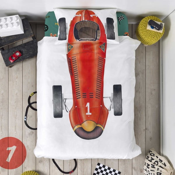 Racer Red paplanhuzat, 140 x 200 cm - Baleno