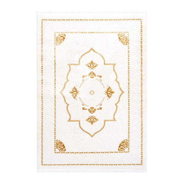 Shermin arany színű szőnyeg, 80 x 150 cm - Kayoom