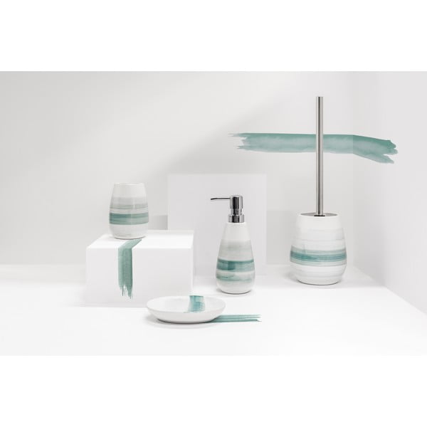 Fehér kerámia WC-kefe Burgio – Wenko-image-1