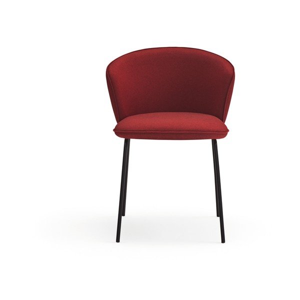 Piros kárpitozott étkezőfotel szett 2 db-os Add – Teulat-image-2