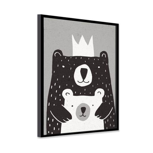 Gyerek fali dekoráció Bear – Styler-image-3