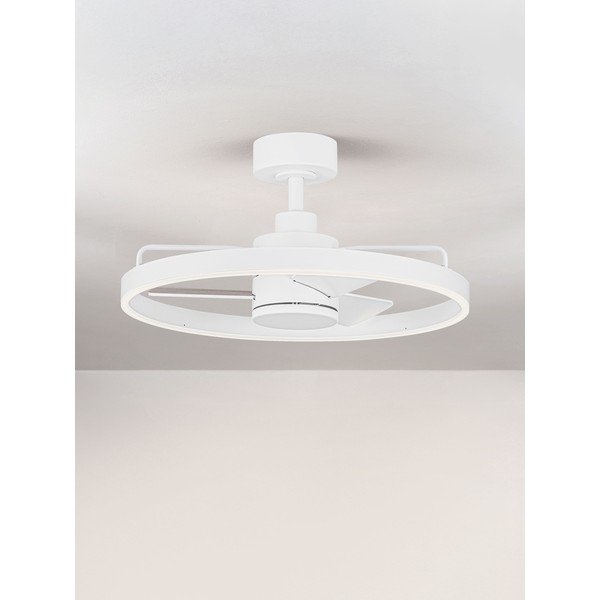 Fehér fém LED dimmelhető mennyezeti lámpa Lunair – Nova Luce-image-3