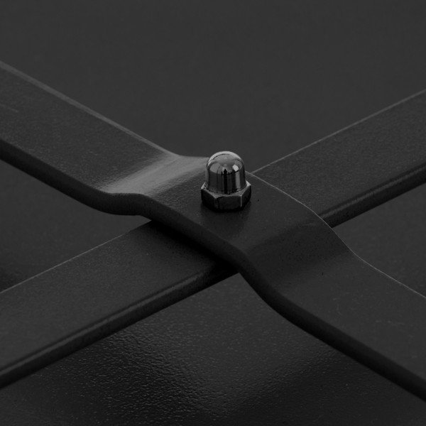 Fém kerek kerti tárolóasztal ø 50 cm Marzia – LDK Garden-image-1