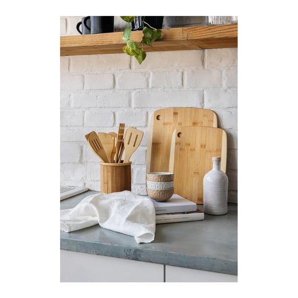 Fűszerőrlő, vágódeszka és élelmiszertartó készlet 4 db-os – Bonami Essentials-image-1