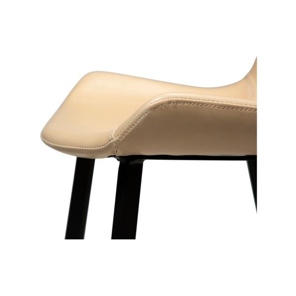 Hype világosbarna bárszék öko bőrből, magasság 102 cm - DAN–FORM Denmark-image-4