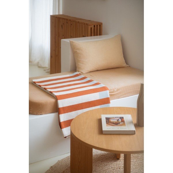 Narancssárga takaró 160x200 cm Onu – noo.ma-image-1
