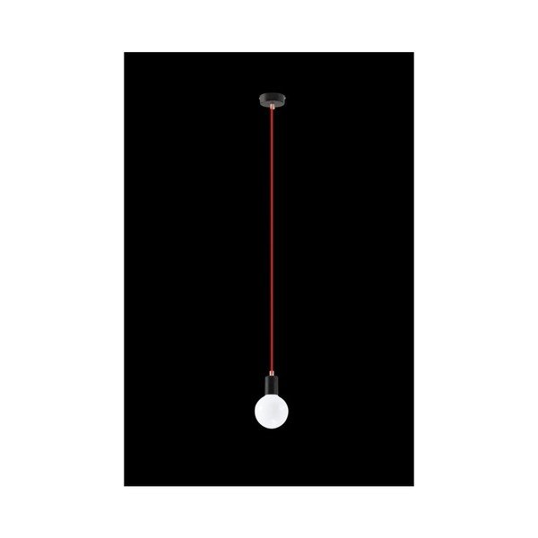 Bombilla piros függőlámpa - Sollux-image-2