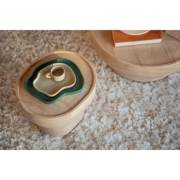 Tárolóasztal kő dekorral 42x50 cm Noble – Zuiver-image-2