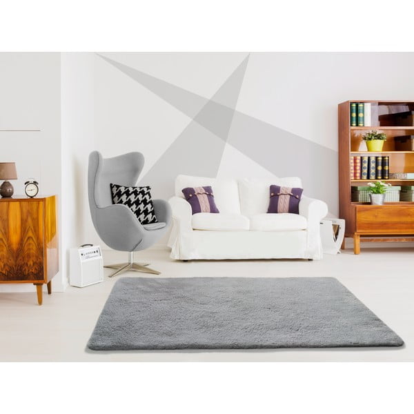Alpaca Liso szürke szőnyeg, 140 x 200 cm - Universal-image-1