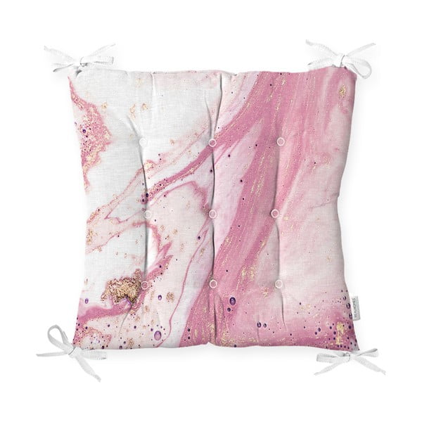 Pinky Abstract pamut keverék székpárna, 40 x 40 cm - Minimalist Cushion Covers
