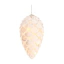 Fehér függő karácsonyi fénydekoráció ø 7 cm Celina – Sirius