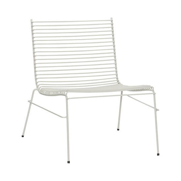 Fehér fém kerti fotel String – Hübsch