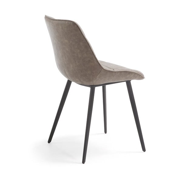 Adah bézsesszürke étkezőszék - Kave Home-image-3