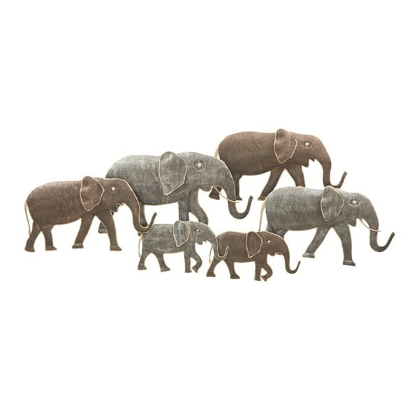 Elephant fali dekoráció, 128 x 56 cm - Mauro Ferretti