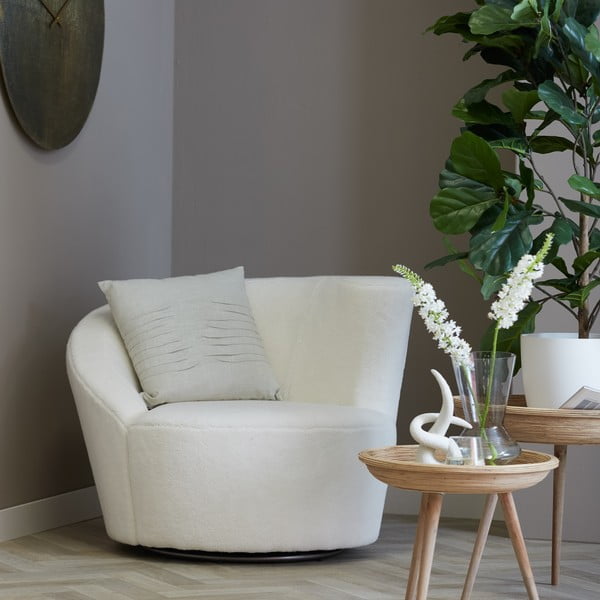 Rattan kerek tárolóasztal szett 2 db-os ø 56 cm Colon – Light & Living-image-1