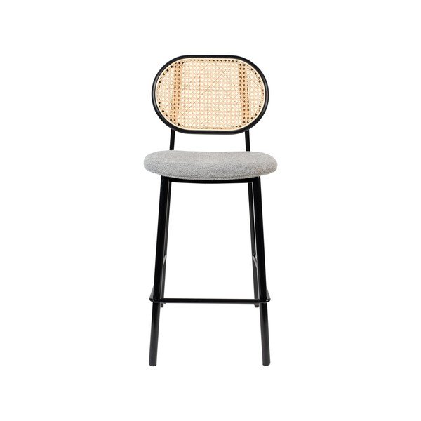 Fekete-világosszürke bárszék 94 cm Spike – Zuiver-image-3