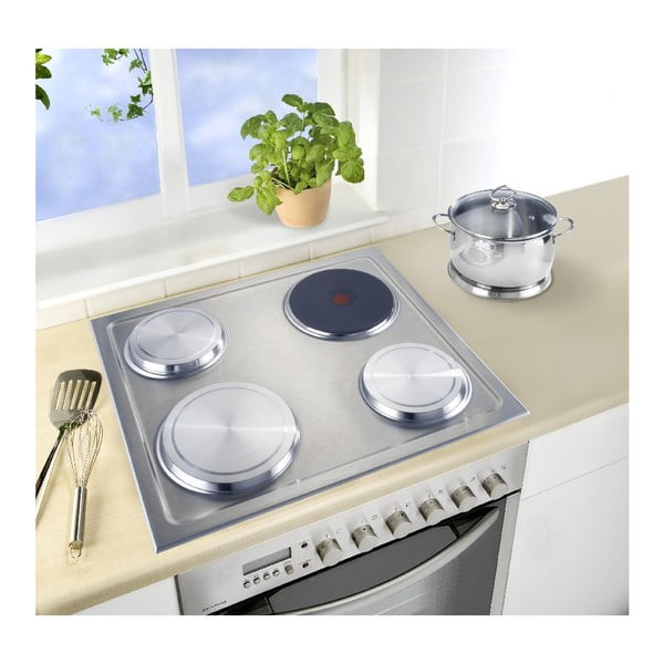 Rozsdamentes acél tűzhelyvédő alátét 4 db-os 20x20 cm – Wenko-image-3