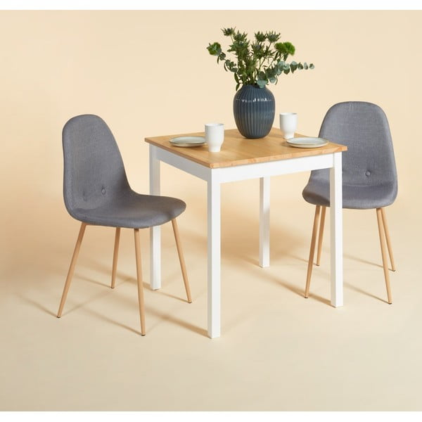 Lissy 2 db világosszürke étkezőszék - Bonami Essentials-image-1