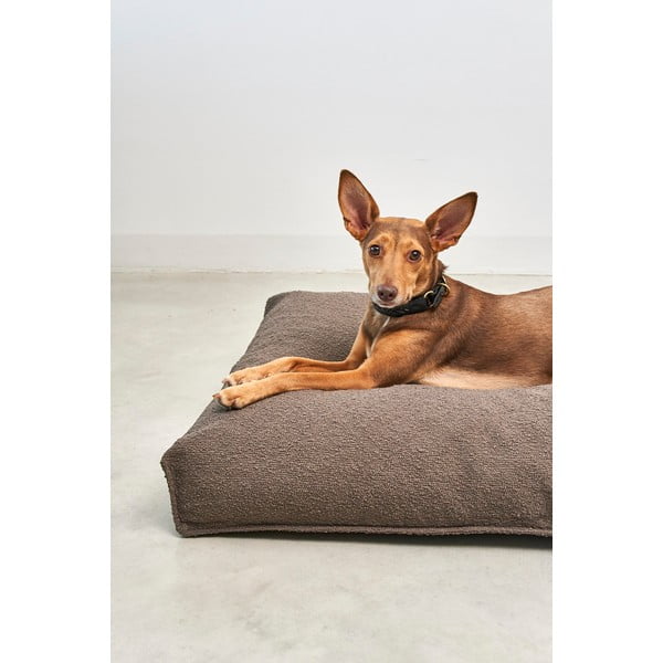 Barna buklé matrac kutyáknak 100x75 cm Mondo Chocolate M – MiaCara-image-2