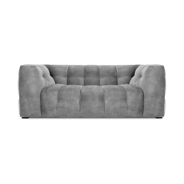 Vesta szürke bársony kanapé, 208 cm - Windsor & Co Sofas