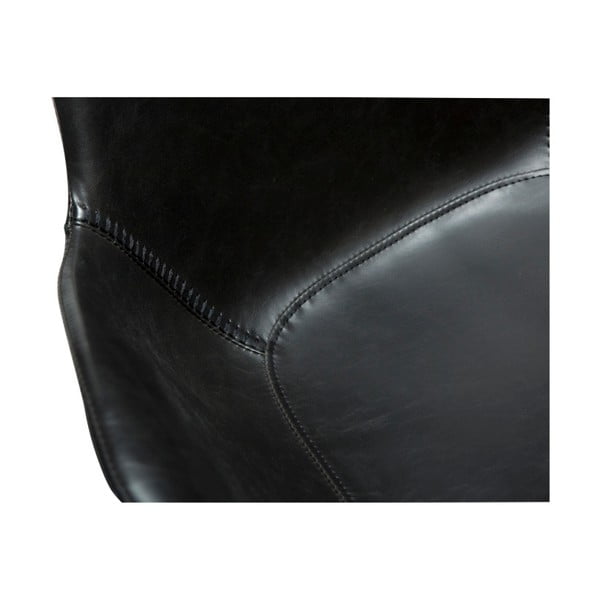 Denmark Hype fekete műbőr karfás étkezőszék - DAN-FORM-image-4