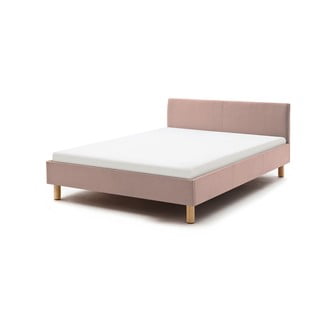 Lena világos rózsaszín kétszemélyes ágy, 120 x 200 cm - Meise Möbel
