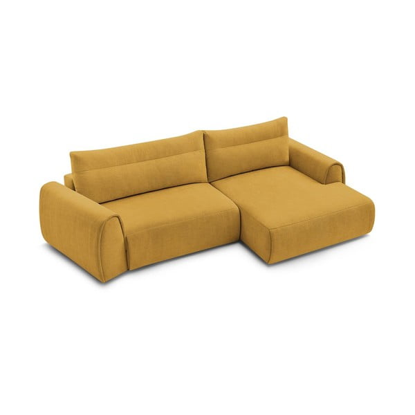 Okkersárga sarokkanapé Aden – Bobochic Paris-image-4