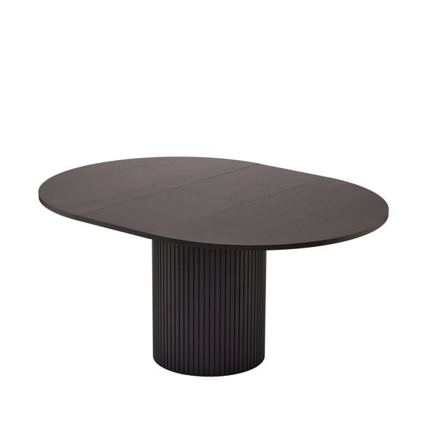 Kerek bővíthető étkezőasztal tölgyfa dekorral ø 115 cm Malaga – Bonami Selection-image-3