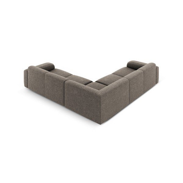 Szürke sarokkanapé (variálható-L alakú) Molino – Micadoni Home-image-3