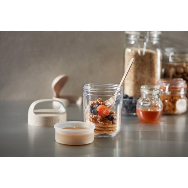 Joghurt tartó kanállal To Go Organic – Lékué-image-4