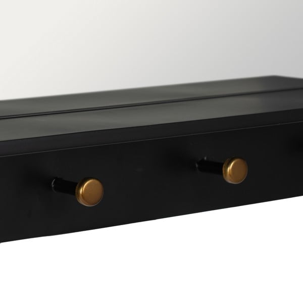 Fali tükör fogassal 69x43 cm – Ixia-image-4