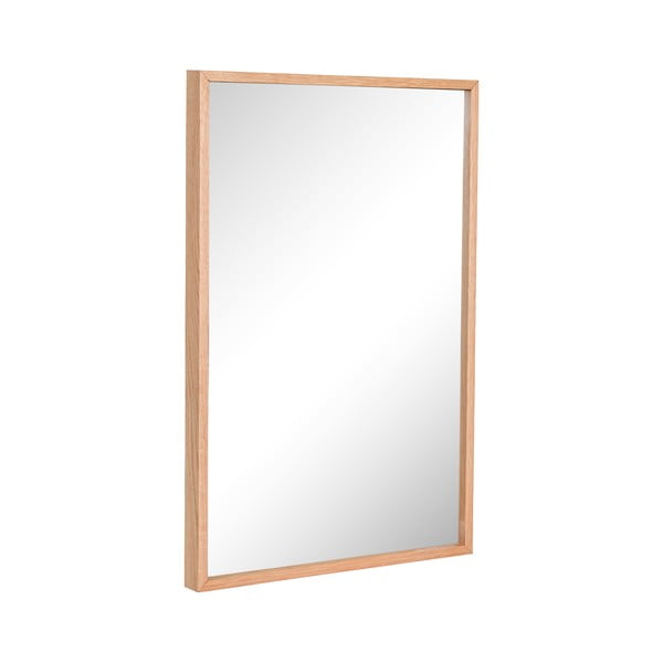 Fali tükör tömörfa kerettel Depth – Hübsch-image-2