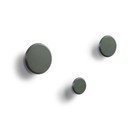 Szürkészöld fali fa akasztó szett 3 db-os Nadua – Kave Home