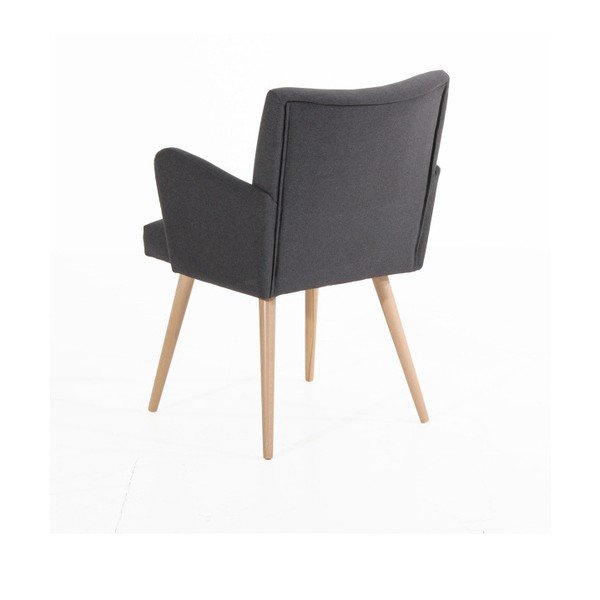 Albert antracit szürke fotel - Max Winzer-image-3