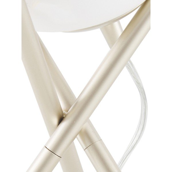 Erik fehér asztali lámpa üvegburával, magasság 33 cm - Westwing Collection-image-2