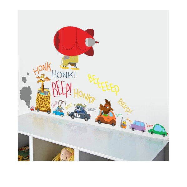 Traffic Jam and Baloon öntapadós matrica - Fanastick-image-1