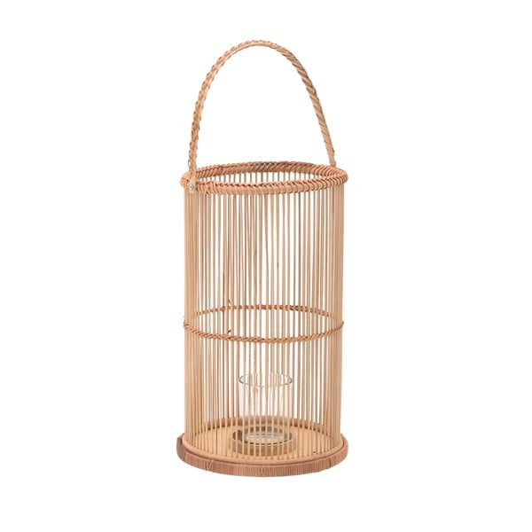 Dekorációs lámpás bambuszból, ⌀ 24 cm - InArt