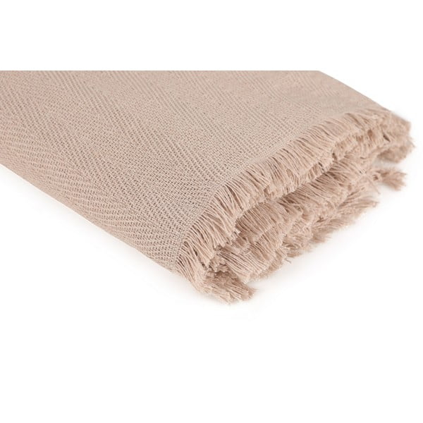 Barna újrahasznosított pamut ágytakaró 170x205 cm Merlin – Mijolnir-image-3