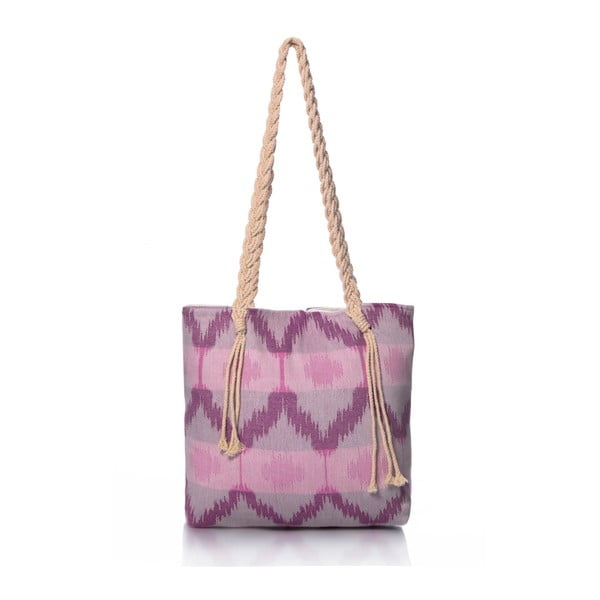 Ripple lila táska, 50 x 40 cm - Begonville