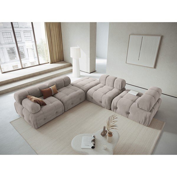 Világosszürke kanapé modul Ferento – Cosmopolitan Design-image-1