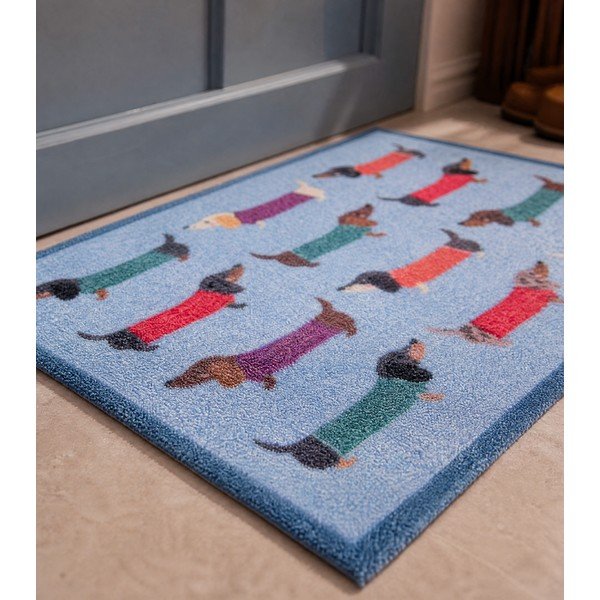 Textil lábtörlő 40x60 cm Dachshund – Artsy Doormats-image-3