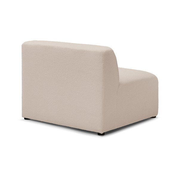 Bézs buklé kanapé modul (középső rész) Megeve – Bobochic Paris-image-4