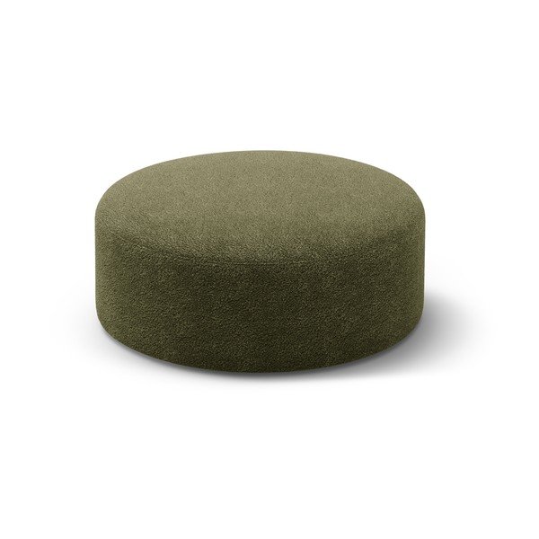 Zöld buklé puff Dia – Micadoni 