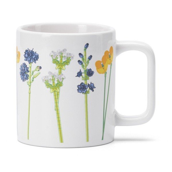 Fehér kerámia gyerek bögre 300 ml Meadow Flowers – LEGO®