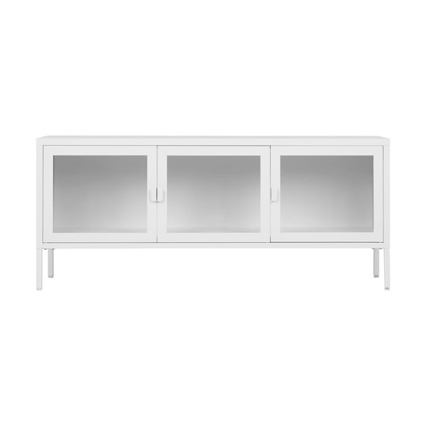 Fehér fém TV-állvány 130x55 cm Brisbane – House Nordic